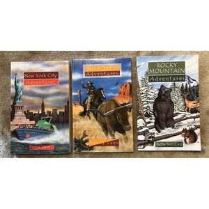 New Adventure Series Book Lot Wild West Rocky Mountain NY Christian Fiction